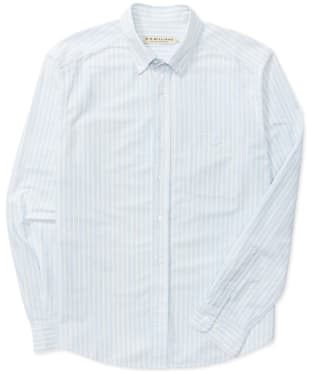 Men's R.M. Williams Organic Cotton Classic Shirt - Regular Fit - Blue / White