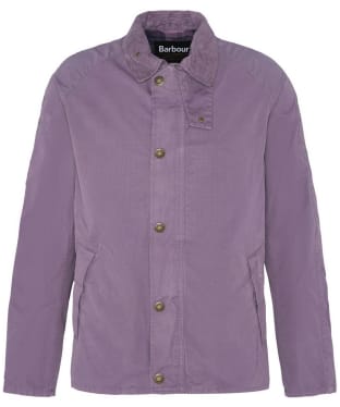 Barbour casual jacket mens purple store