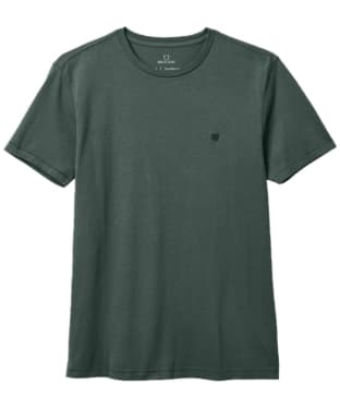 Brixton Vintage Reserve Short Sleeve Cotton T-Shirt - Trekgreen Sol Wash