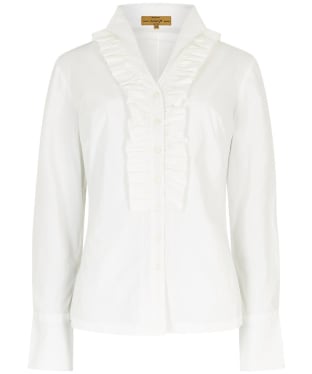 Women's Dubarry Hydrangea Ruffled Shirt - White