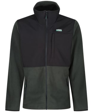 Men's Ridgeline Hybrid Fleece Jacket - Olive / Black