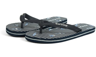barbour flip flops ladies