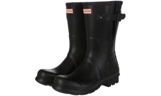 hunter mens ankle wellies