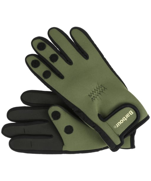 Barbour Neoprene Gloves - Green