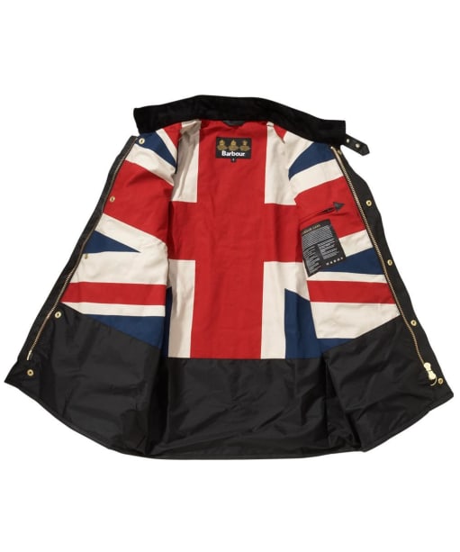 Men's Barbour International Union Jack Waxed Jacket