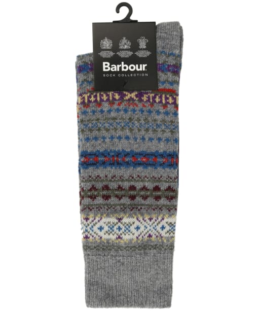 Barbour Boyd Sock - Grey Mix