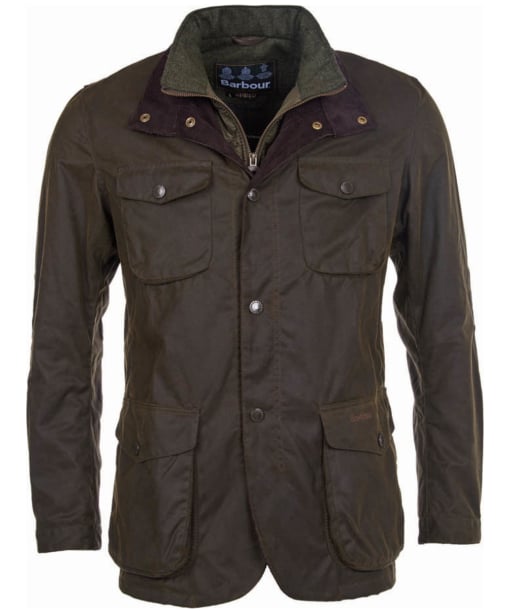 Barbour Ogston Waxed Jacket - Olive
