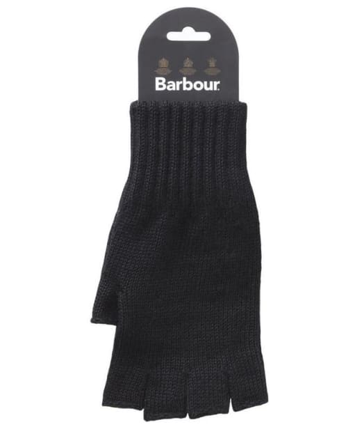 Men's Barbour Fingerless Lambswool Gloves