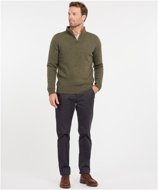 Men's Barbour Nelson Half Zip Sweater