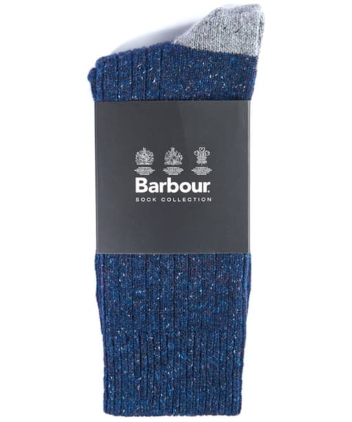 Men's Barbour Houghton Socks - Navy / Grey 