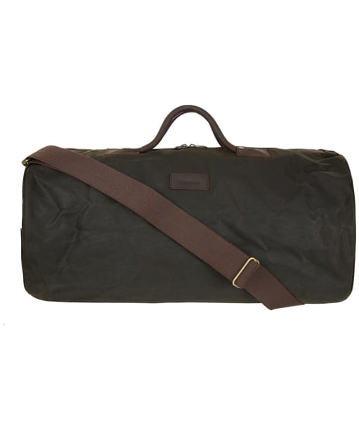 Barbour Waxed Cotton Holdall Bag - Olive