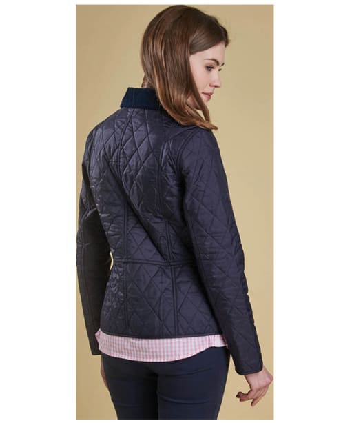 Women's Barbour Summer Liddesdale Quilted Jacket - Navy