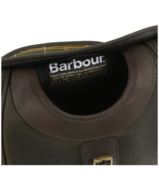 barbour wax leather cartridge bag