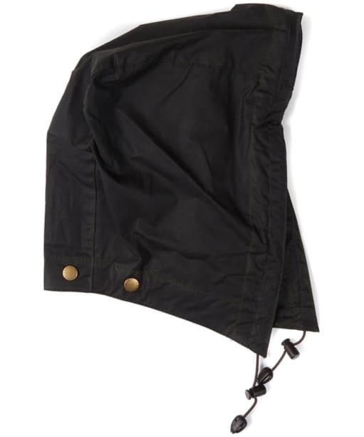 Barbour wax hood olive top