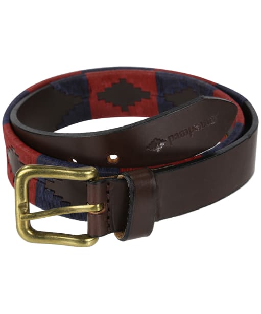 pampeano Leather Polo Belt - Marcado