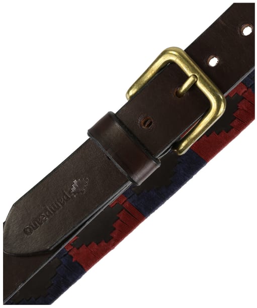 pampeano Leather Polo Belt - Marcado