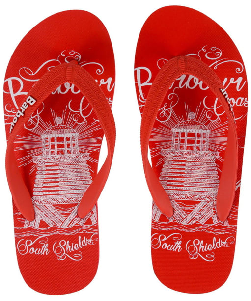 barbour flip flops ladies