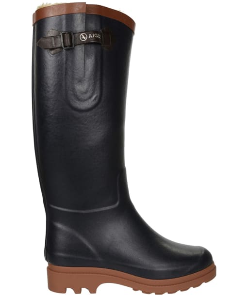 aigle women's aiglentine fur wellington boots