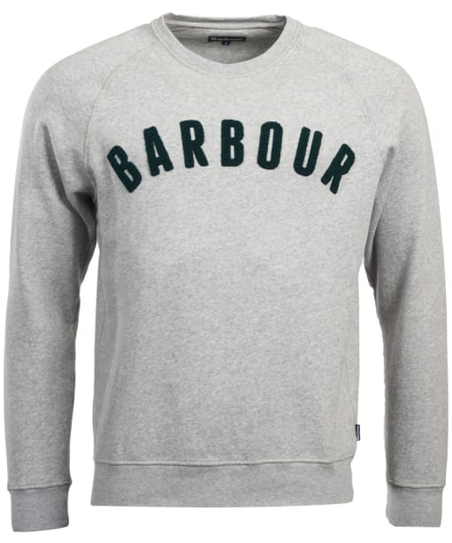 Men’s Barbour Prep Logo Crew Neck Sweatshirt - Grey Marl