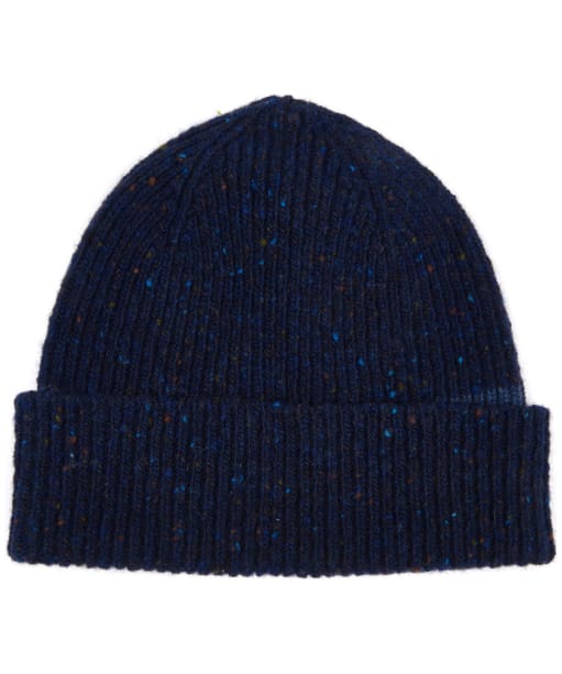 Men’s Barbour Lowerfell Donegal Beanie Hat - Navy