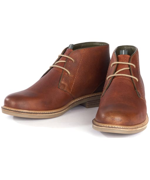 barbour readhead boots cognac