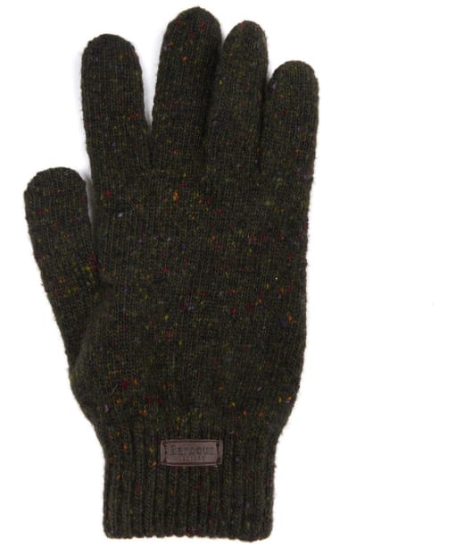 Men’s Barbour Donegal Gloves - Dark Green