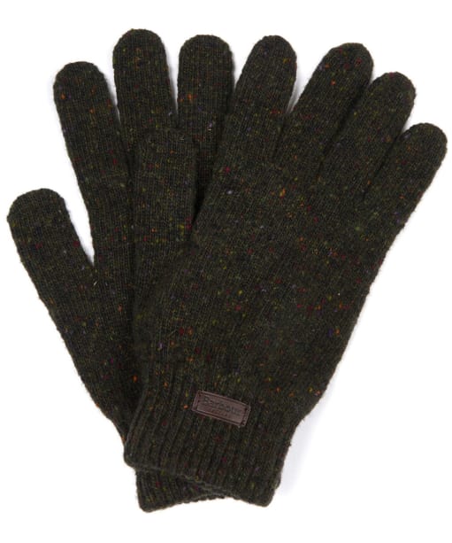 Men’s Barbour Donegal Gloves - Dark Green