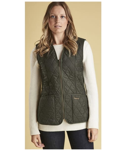 Women's Barbour Betty Fleece Waistcoat / ZipIn Liner