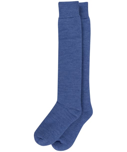 Women’s Barbour Knee Length Wellington Socks - Blue