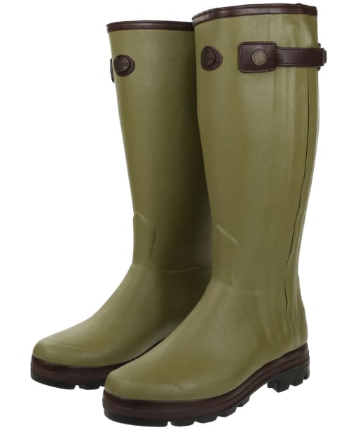 men's chasseur prestige leather lined wellingtons