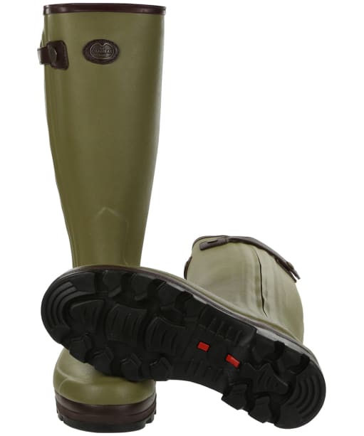 men's chasseur prestige leather lined wellingtons