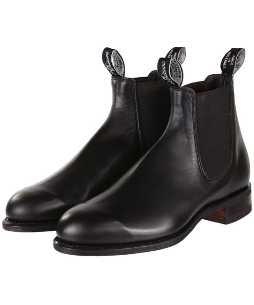 Men’s R.M. Williams Comfort Turnout Boots - G Fit - Black