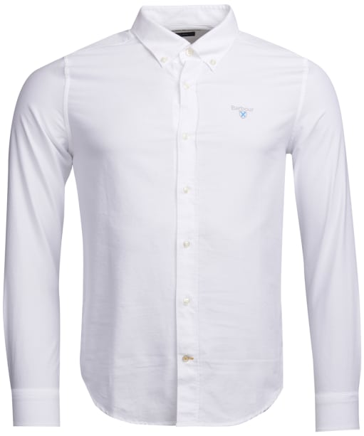 Men’s Barbour Oxford 3 Tailored Shirt - White