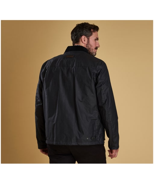 Barbour dalby waxed cotton jacket hot sale
