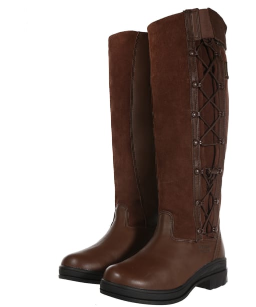 Women’s Ariat Grasmere H2o Full Calf Waterproof Boots - Chocolate