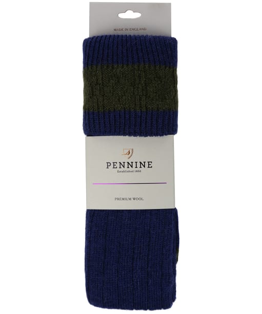 Pennine Byron Socks - Sapphire