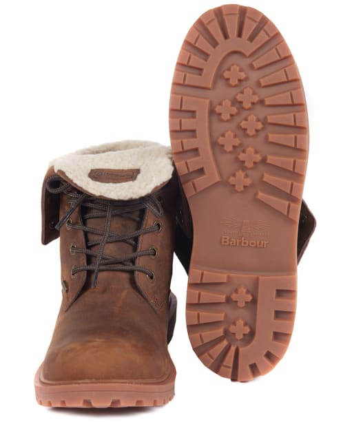 barbour hamsterley waterproof leather boots
