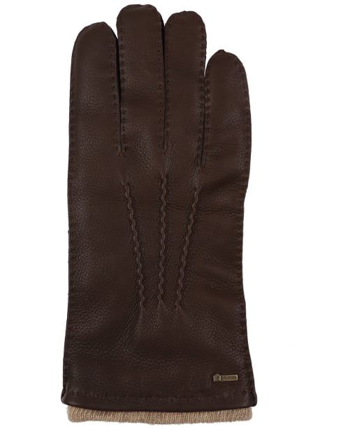 Men’s Dubarry Lisryan Leather Gloves - Mahogany