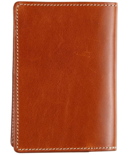 Fjallraven Leather Passport Cover - Leather Cognac