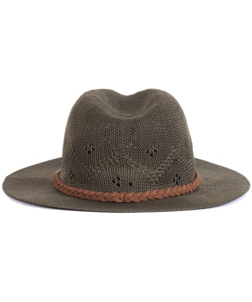 Women's Barbour Flowerdale Trilby Hat - Olive