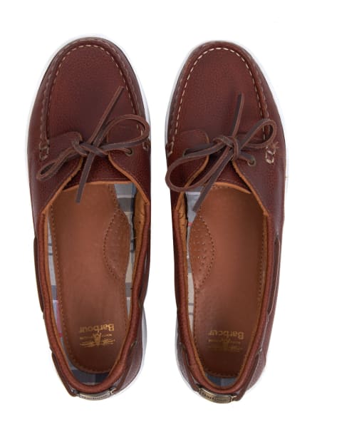 barbour womens deck shoes