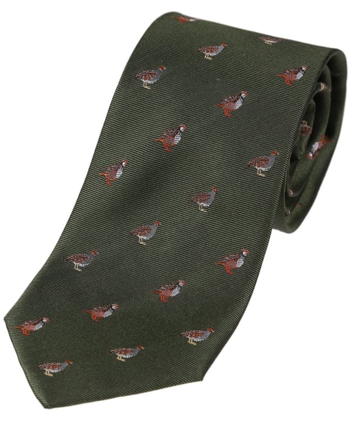 Men's Soprano Partridge Tie - Green