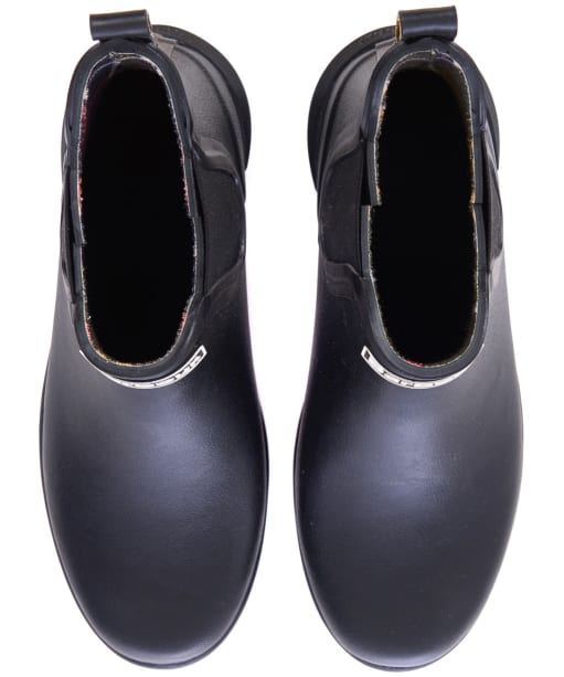 barbour black wilton wellies