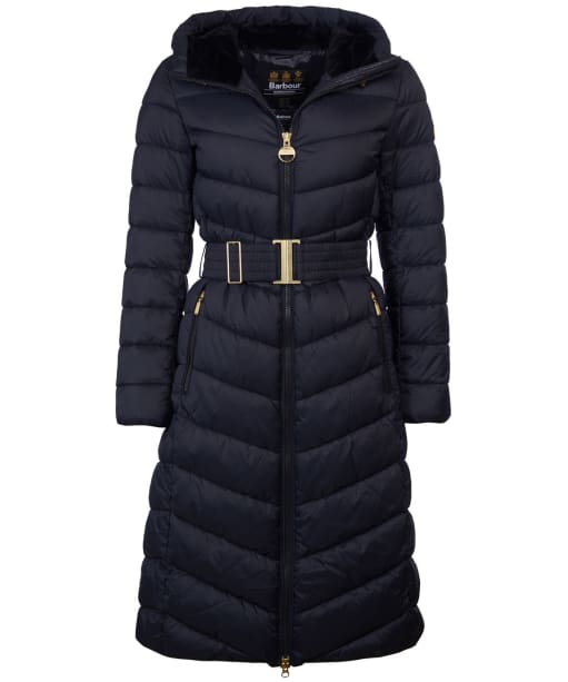 Women’s Barbour International Lineout Quilted Jacket - Black