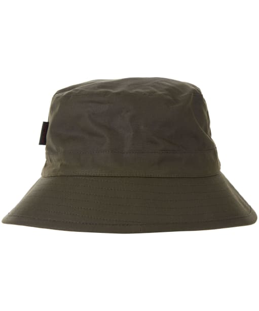 Men's Barbour Waxed Sports Hat - Archive Olive