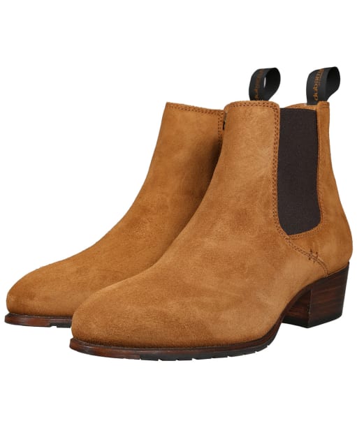 Women’s Dubarry Bray Chelsea Boots - Suede - Camel
