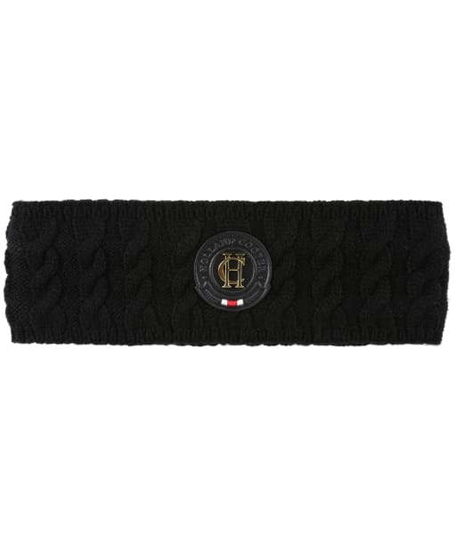 Women’s Holland Cooper Luxe Cable Knit Headband - Black