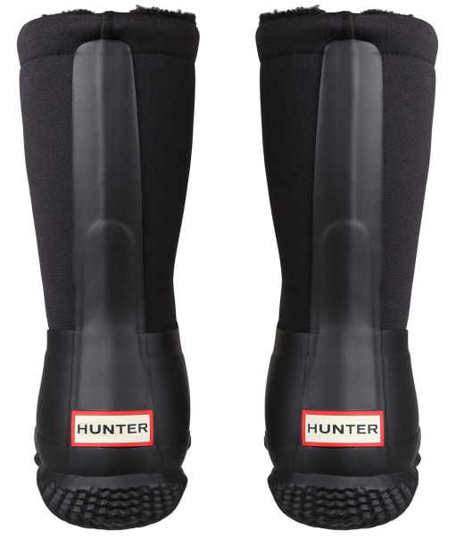 Women’s Hunter Original Roll Top Sherpa Boots - Black