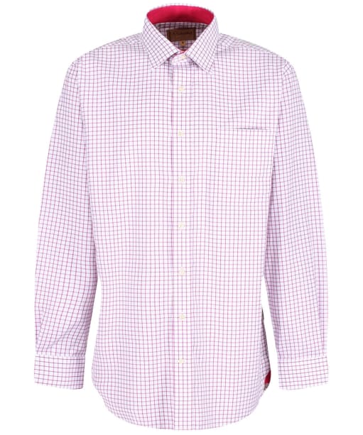Men's Schoffel Cambridge Shirt - Raspberry