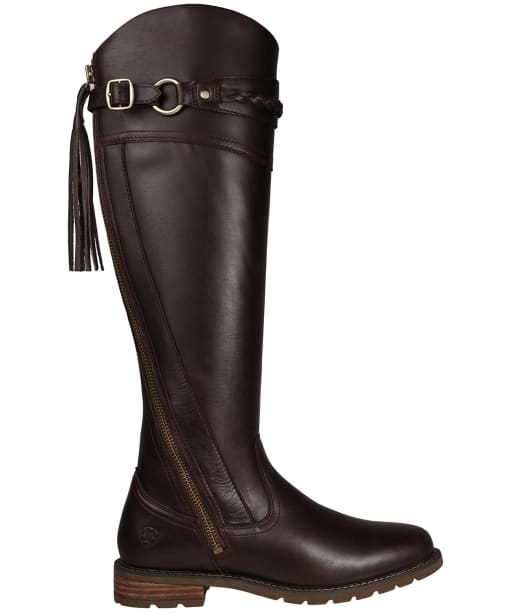 ariat alora boot cordovan